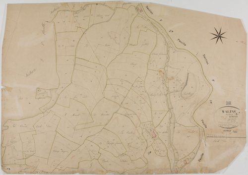 Salins, section G, Remeton, feuille 8.