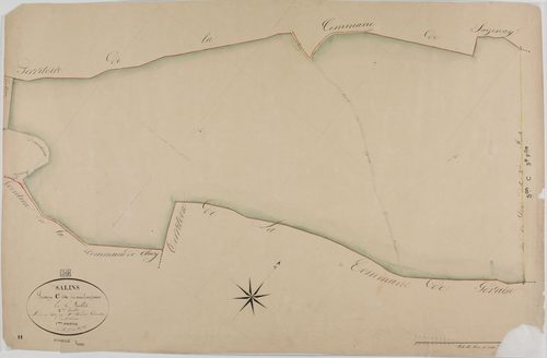 Salins, section C, les Amboussoux, feuille 3.