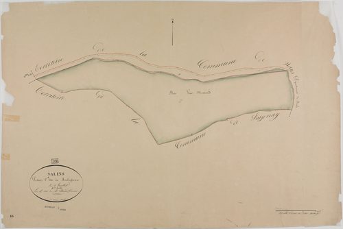 Salins, section C, les Amboussoux, feuille 4.