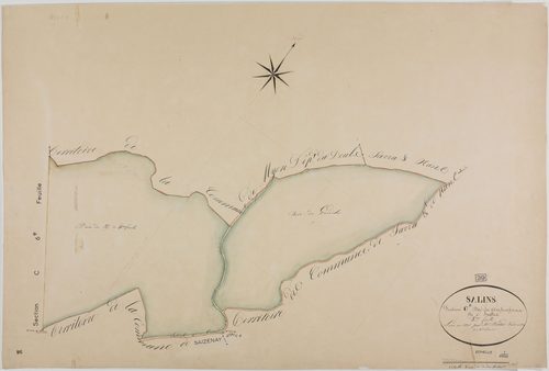 Salins, section C, les Amboussoux, feuille 5.