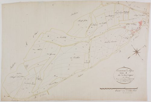 Sapois, section A, Bois de Sapois, feuille 3.