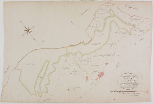 Sapois, section A, Bois de Sapois, feuille 1.