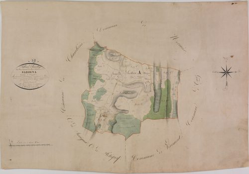 Sarrogna, tableau d'assemblage.