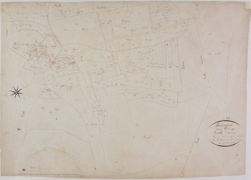 Sarrogna, section A, feuille 10.