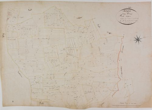 Sarrogna, section A, feuille 8.