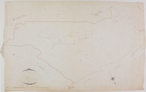 Saugeot, section A, feuille 7.