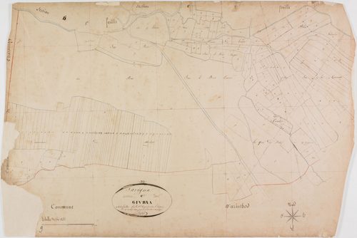Savigna, section C, Givria, feuille 1.géomètre : C. Jannin