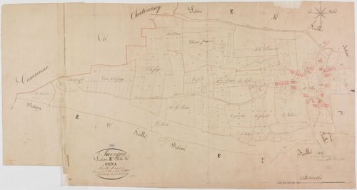 Savigna, section E, Ugna, feuille 3.géomètre : H. Duchesne
