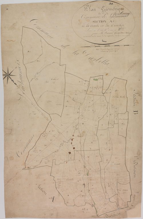 Septmoncel, section A, la Combe du Lac, feuille 1.