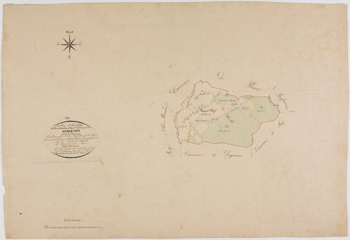 Sergenon, tableau d'assemblage.
