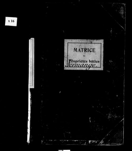 Matrice des propriétés bâties.