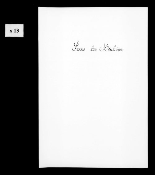 Matrice des propriétés bâties.
