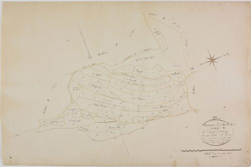 Sirod, section E, Fin de Charency, feuille 4.