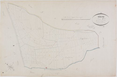 Sirod, section C, la Chancelle, feuille 1.