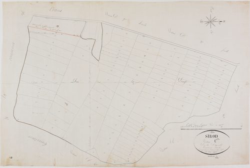 Sirod, section C, la Chancelle, feuille 3.