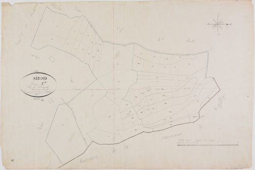 Sirod, section C, la Chancelle, feuille 8.