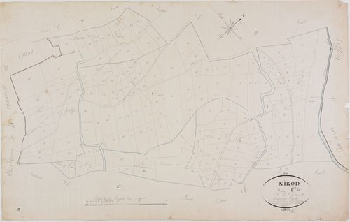 Sirod, section C, la Chancelle, feuille 4.