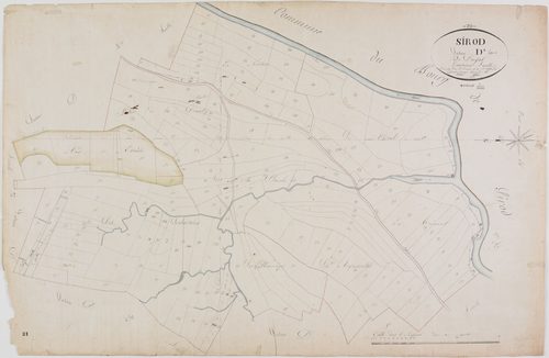 Sirod, section D, Préyat, feuille 4.