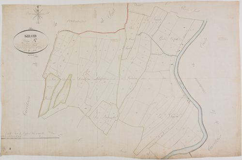 Sirod, section A, Vers Lent, feuille 2.