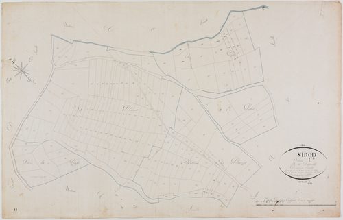 Sirod, section C, la Chancelle, feuille 2.