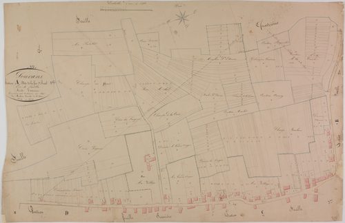 Souvans, section A, Fin d'Aval, feuille 3.