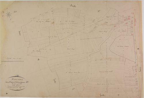 Souvans, section C, l'Herbeux d'Amont, feuille 2.