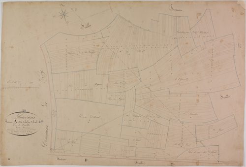 Souvans, section A, Fin d'Aval, feuille 2.