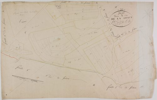 Supt, section A, la Chaux, feuille 5.