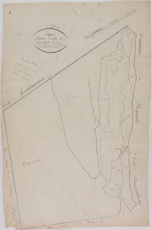 Supt, section C, la Joux, feuille 1.