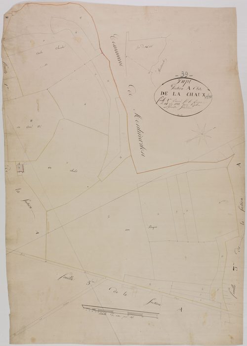 Supt, section A, la Chaux, feuille 2.