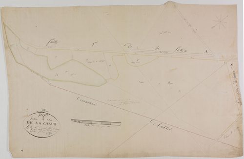 Supt, section A, la Chaux, feuille 6.