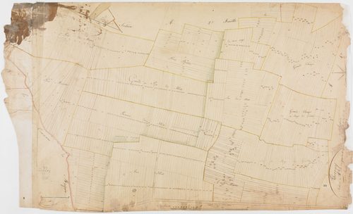 Thervay, section A, les Grands Champs, feuille 1.géomètre : [Tabey (aîné ?)]