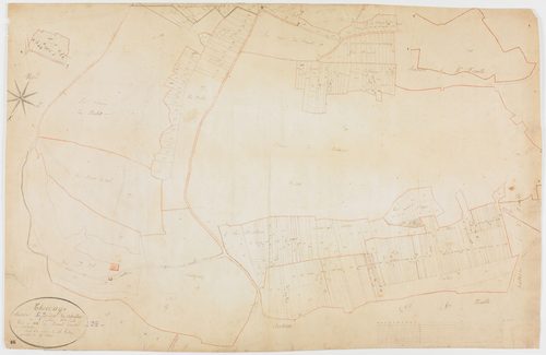 Thervay, section E, le Colombier, feuille 3.géomètre : Romand