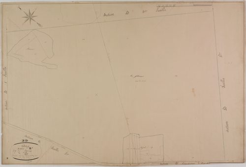 Thésy, section B, les Pâturages, feuille 4.