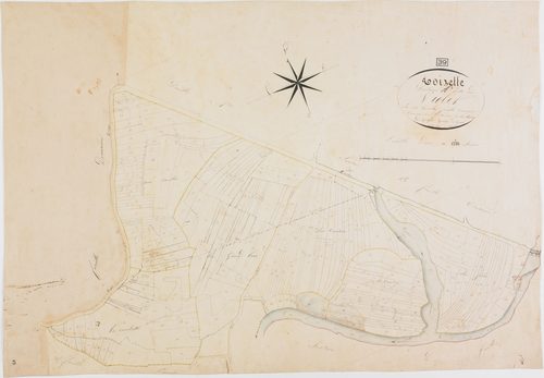 Thoirette, section A, Violet, feuille 3.géomètre : Guyard