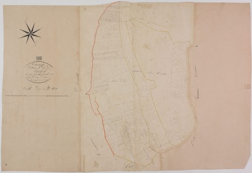 Thoirette, section A, Violet, feuille 2.géomètre : Guyard
