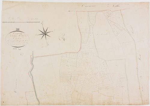 Thoirette, section A, Violet, feuille 6.géomètre : Guyard