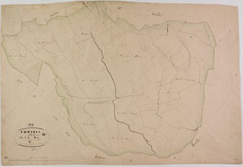 Thoiria, section D, la Joux, feuille 2.
