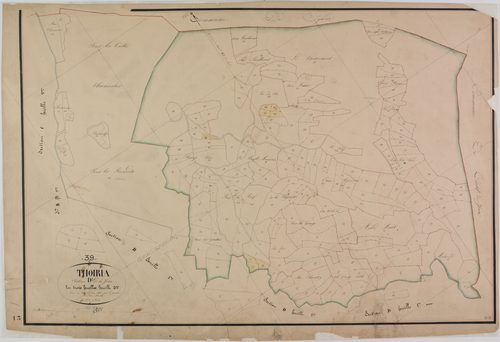 Thoiria, section D, la Joux, feuille 3.