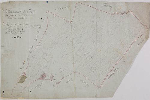 Toulouse, section A, feuille 4.