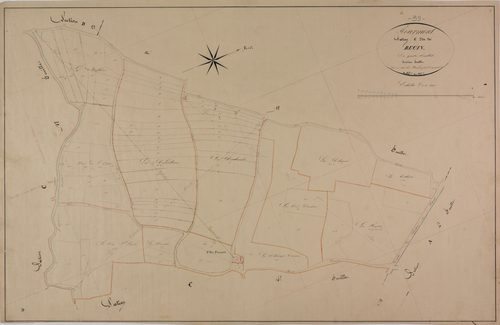 Tourmont, section C, Recin, feuille 3.