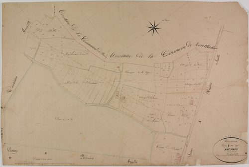 Tourmont, section E, Soupois, feuille 5.