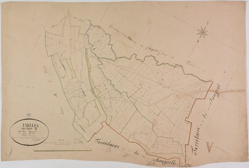 Uxelles, section B, les Enversis, feuille 2.