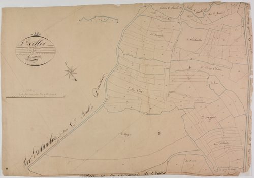 Uxelles, section C, le Clairon, feuille 3.