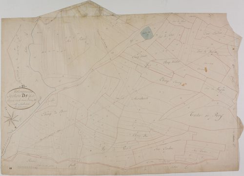 Valempoulières, section D, feuille 1.