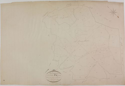 Valempoulières, section B, feuille 2.