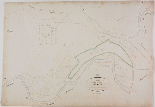 Valfin-sur-Valouse, section A, Sésigna, feuille 3.