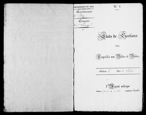 Etat de sections.