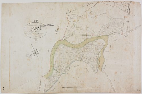 Vaux-lès-Saint-Claude, section E , feuille unique.