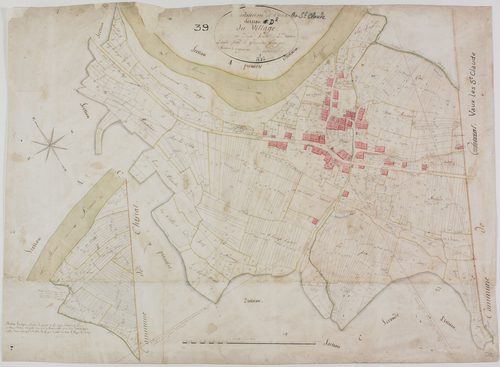 Vaux-lès-Saint-Claude, section D, le Village, feuille 2.